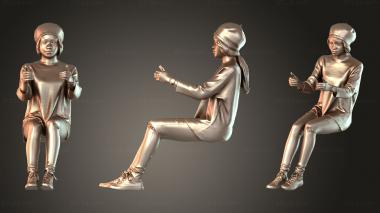 Figurines of people Iona 3d model