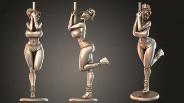 Figurines of people Jane 3d model