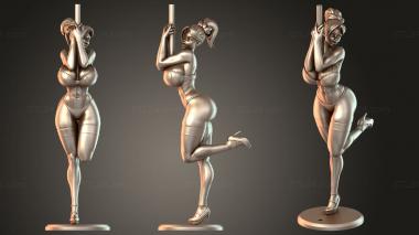 Figurines of people Jane Duplicate 3d model