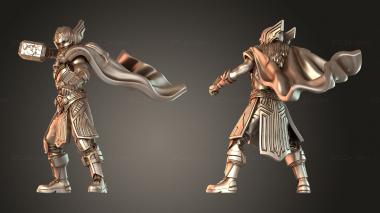 Figurines of people Jane Foster Thor Thunder Love Lady A 3d model