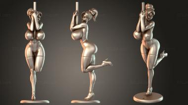 Figurines of people Jane Intelligent 3d model