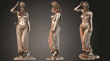 Figurines of people Jasmine 3d model