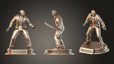 Figurines of people Jason Fight Stance 3d model