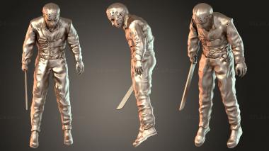 Figurines of people Jason Underwater 3d model
