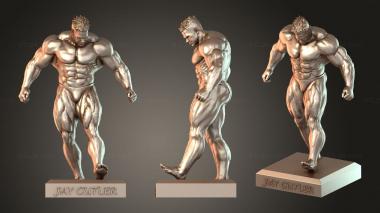 Figurines of people Jay Cutler 3d model