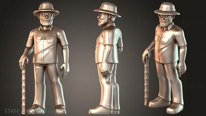 Figurines of people (Joyful Brave, STKH_3865) 3D models for cnc
