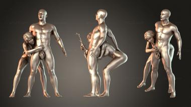 Figurines of people Jobs 3d model