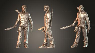 Figurines of people Joel Last Game 3d model