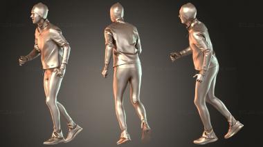 Figurines of people John 3d model