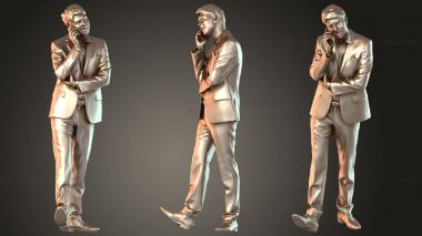 Figurines of people John Duplicate 2 3d model