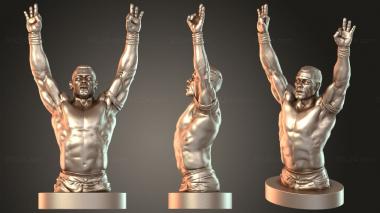 Figurines of people John Cena 3d model