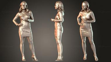 Figurines of people Juliette 3d model