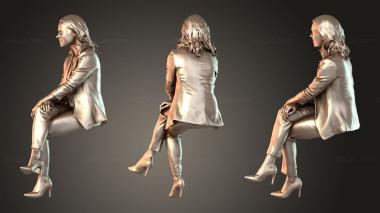 Figurines of people Juliette Duplicate 2 3d model