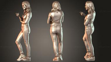 Figurines of people Juliette Elegant 3d model