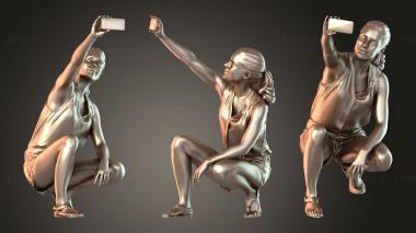 Figurines of people Juliette Lively 3d model