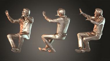 Figurines of people Kenneth Native 3d model