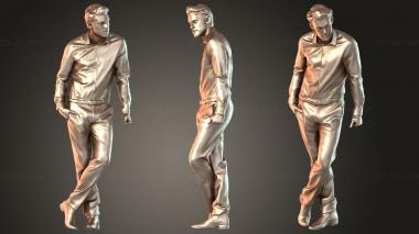 Figurines of people Kenneth Valiant 3d model
