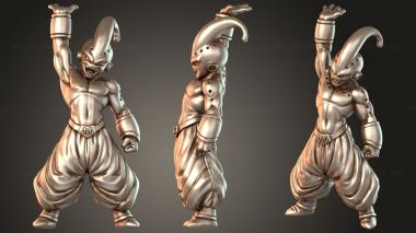 Figurines of people Kid Buu Hueco 3d model