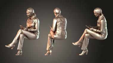 Figurines of people Kim 3d model
