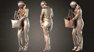 Figurines of people Kim Graceful 3d model