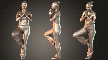 Figurines of people Kim Native Duplicate 2 3d model