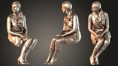 Figurines of people Kim Zealous 3d model