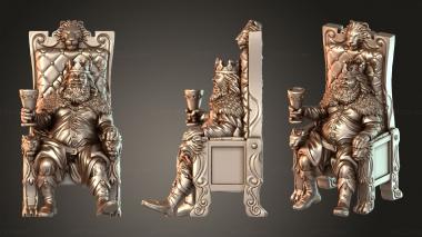 Figurines of people King Edric 3d model