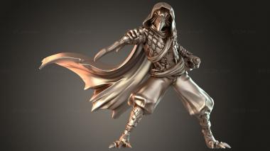 Figurines of people Ku Velk Street Runner 3d model