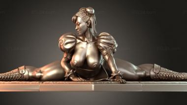 Figurines of people Lively 3d model