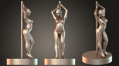 Figurines of people Lanapoledance 3d model