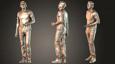 Figurines of people Lars 3d model