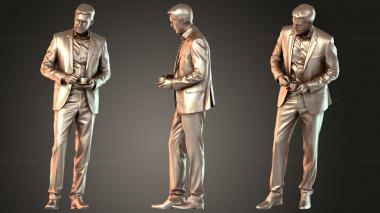 Figurines of people Lars Duplicate 3d model