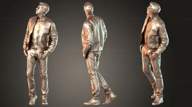 Figurines of people Lars Duplicate 4 3d model