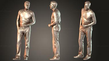 Figurines of people Lars Duplicate 5 3d model