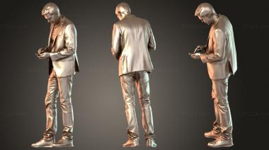 Figurines of people Lars Heroic 3d model