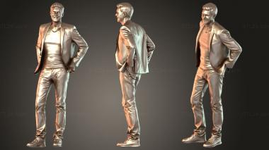 Figurines of people Lars Lively 3d model