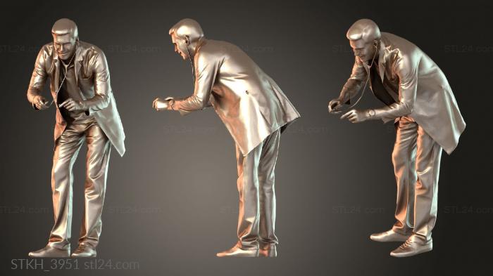 Figurines of people (Lars Quiet, STKH_3951) 3D models for cnc