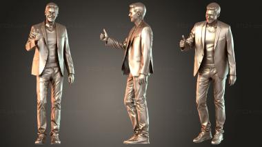 Figurines of people Lars Unique 3d model