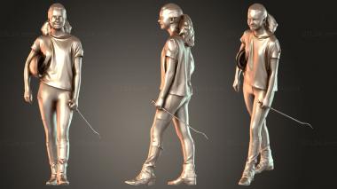 Figurines of people Layla Graceful 3d model