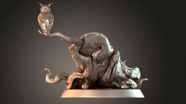 Figurines of people Lechy Owl 3d model