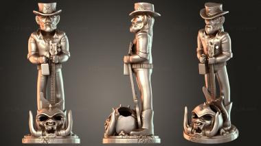 Figurines of people Lemmy Kilmister Motor 3d model