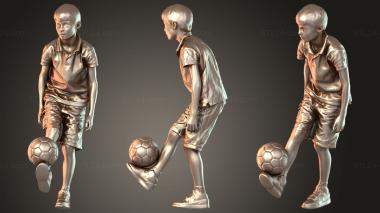 Figurines of people Leo 3d model