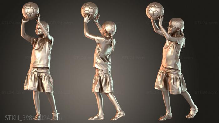 Figurines of people (Lilly Artistic, STKH_3981) 3D models for cnc