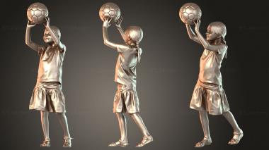 Figurines of people Lilly Artistic 3d model