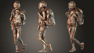 Figurines of people Lilly Native Fearless 3d model