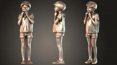 Figurines of people Lilly Radiant 3d model
