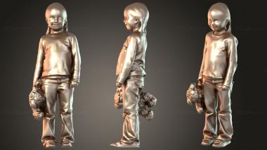 Figurines of people Lilly Unique 3d model