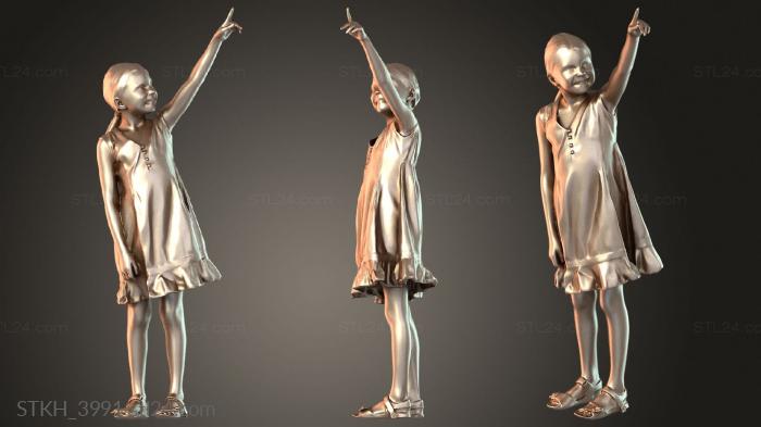 Figurines of people (Lilly Wise, STKH_3991) 3D models for cnc