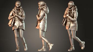 Figurines of people Lisa 3d model