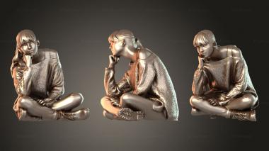 Figurines of people Lisa Duplicate 3d model